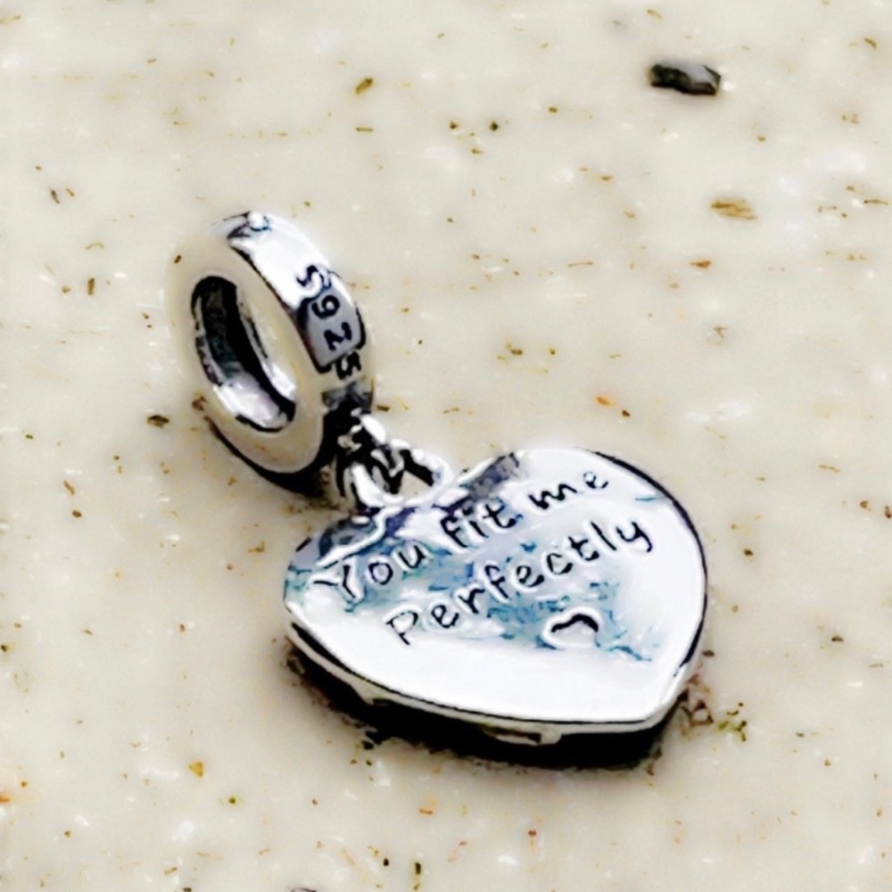 Autism Awareness Charm, S925 Silver Dangle Charm, fits Pandora Charm Bracelets - Picture 4 of 4